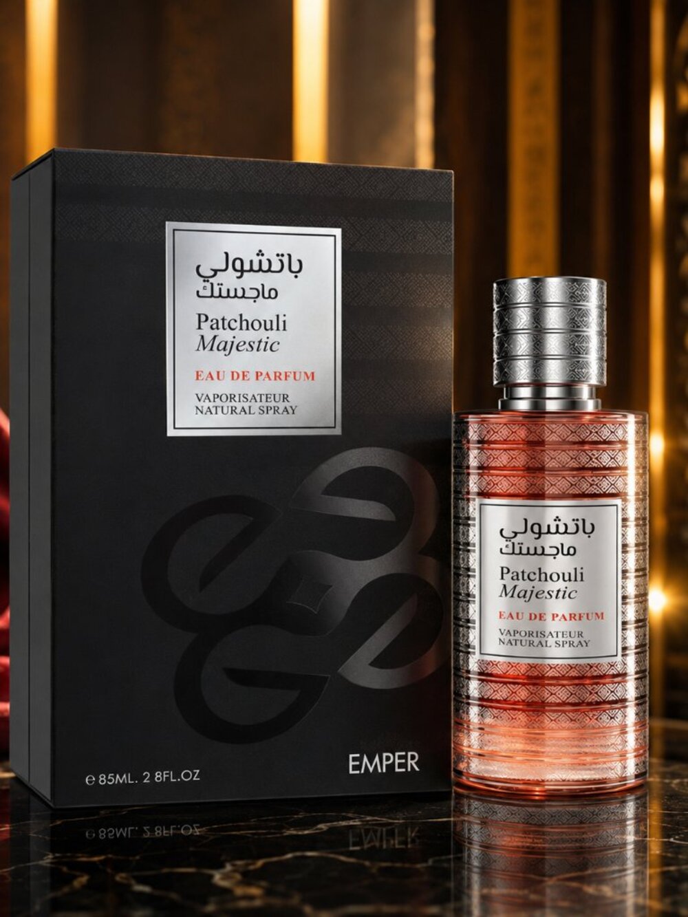 Patchouli Majestic Eau De Parfum unisex 85ml by Emper